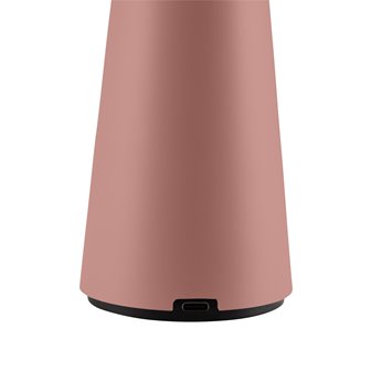 Lampka stołowa przenośna różowa Cannes IP44 Globen Lighting detal